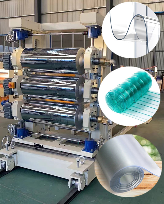 Eigenschaften des Dreiwalzenkalanders für PVC-Weichtürvorhänge