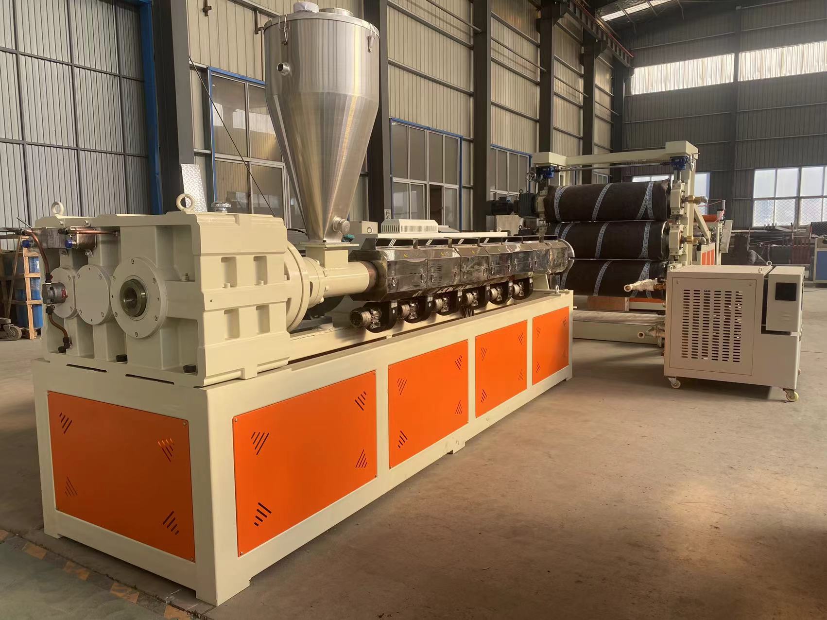 Zusammensetzung und Verwendung des Einschneckenextruders SJ90/33