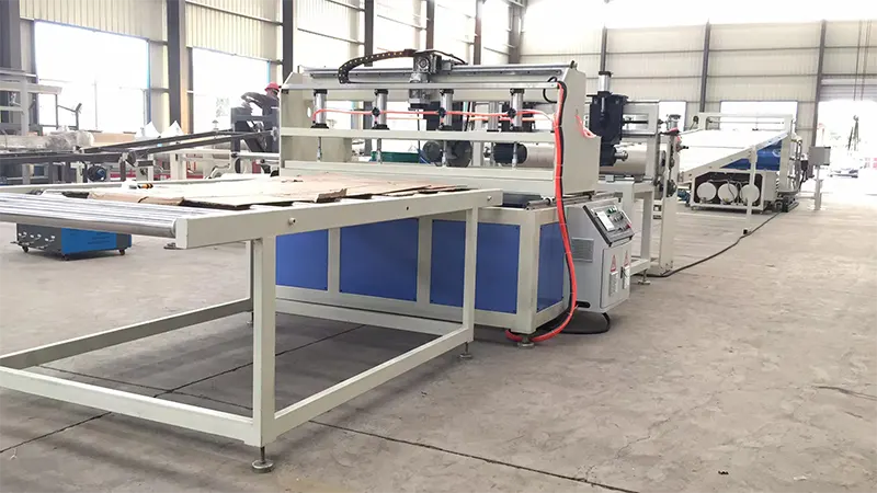 Extrusionslinie für PE-Platten