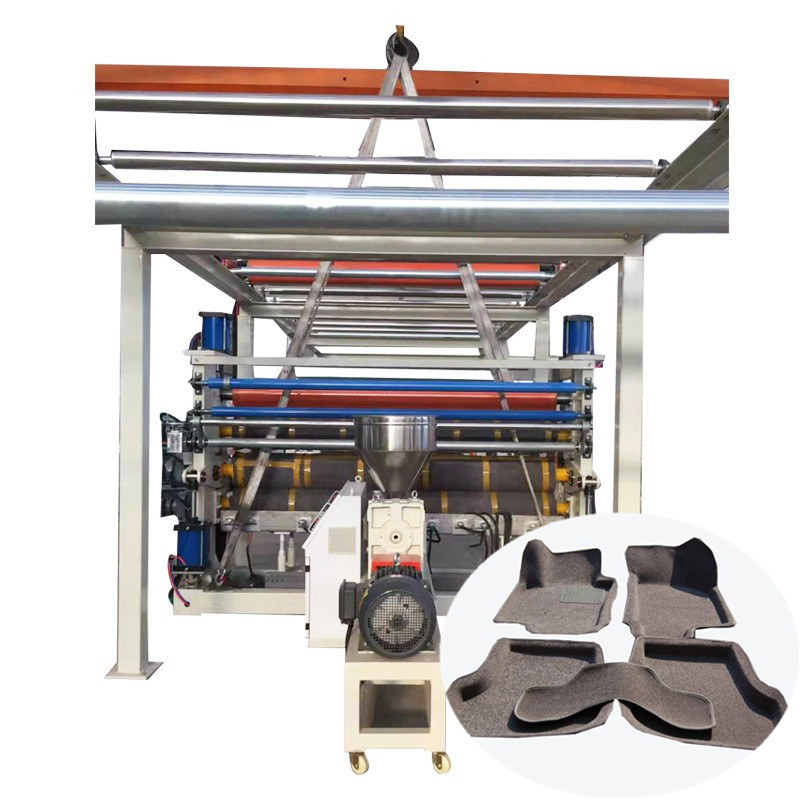 TPE-Tiefzieh- und Laminiermaschine für Automatten